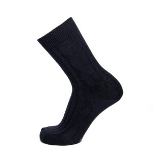 chaussettes homme les torsades marine portées